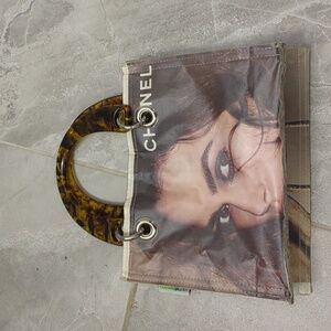 Couture Planet recycled news paper Bag